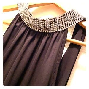 Black Mini Cocktail Party Dress